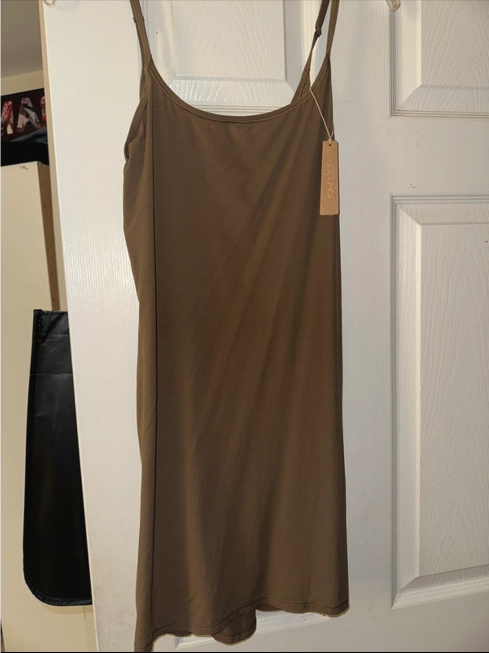 NWT Skims Fits Everybody Slip Dress L Oxide